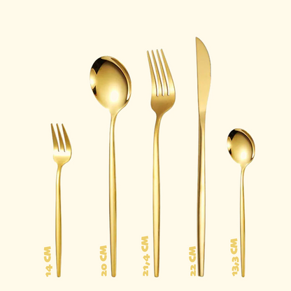 Set de couverts - Gold